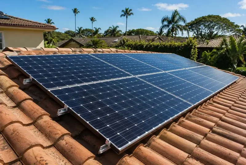 Installation de panneaux solaires à Saint-Gein